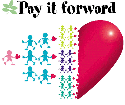 pay it forward reaction